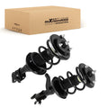 2X Front Complete Shock Strut with Coil Spring for Honda CR-V (2002–2006)