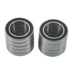 Set of 10 Deep Groove Ball Bearings 35x55x10mm Double Rubber Seals