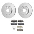 Set of 4 Bosch QuietCast Rotors & TRW Pro Ceramic Pads for Avalon, Camry