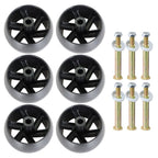 6PK Deck Wheels Hardware Kit for Husqvarna (Fits Various Models)