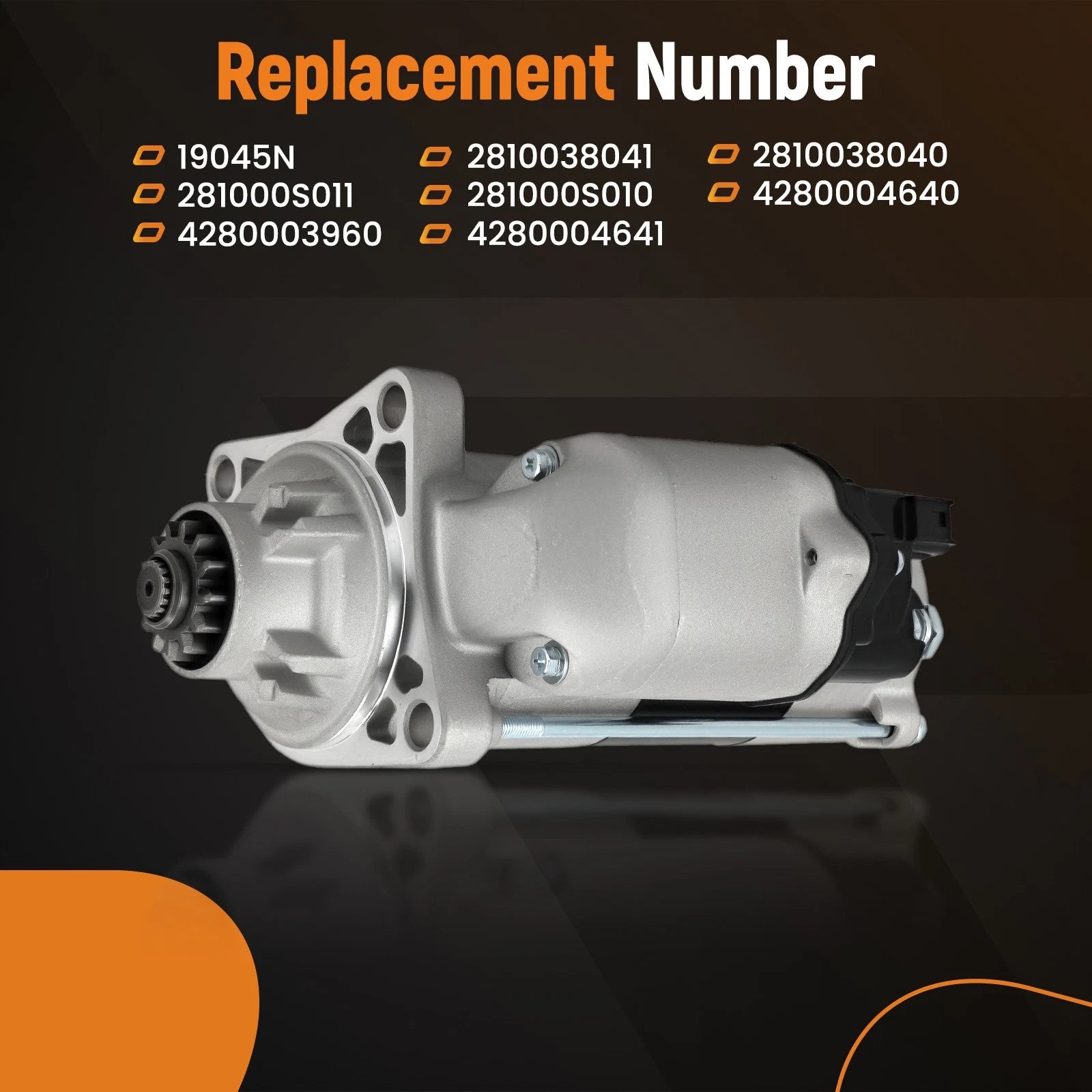 Starter for Ram 4000 4500 5500 6.7L (2007-2018)