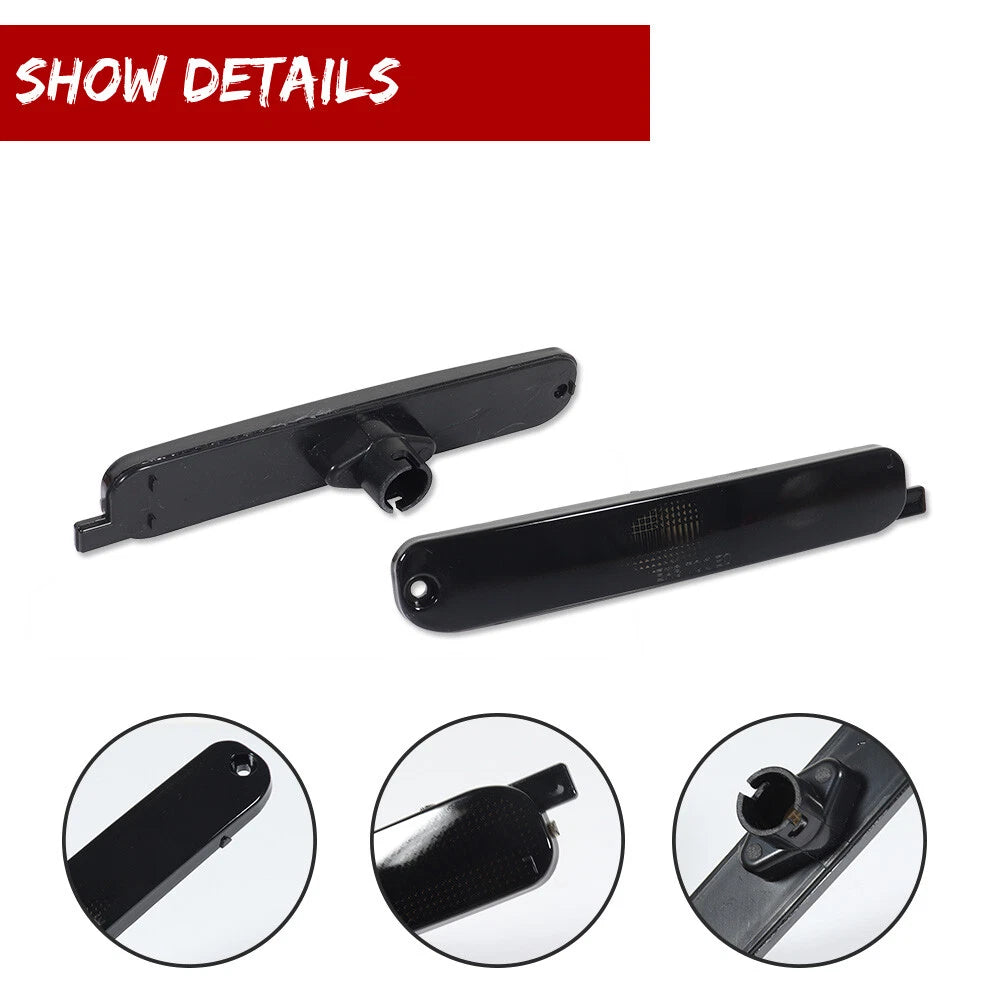 Smoked Black Side Marker Lights for Chevy Lumina Monte Carlo (1995–1999)