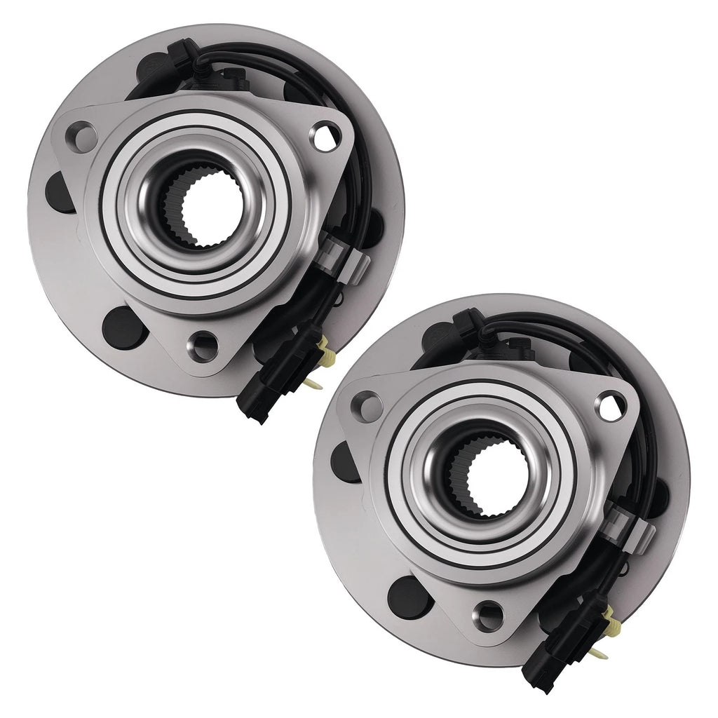 Front Wheel Bearing Hub Pair for Chevrolet Silverado 1500 (2014–2018)