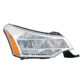 Replacement Chrome Passenger Side Head Light Assembly For 2008-2011 Ford Focus