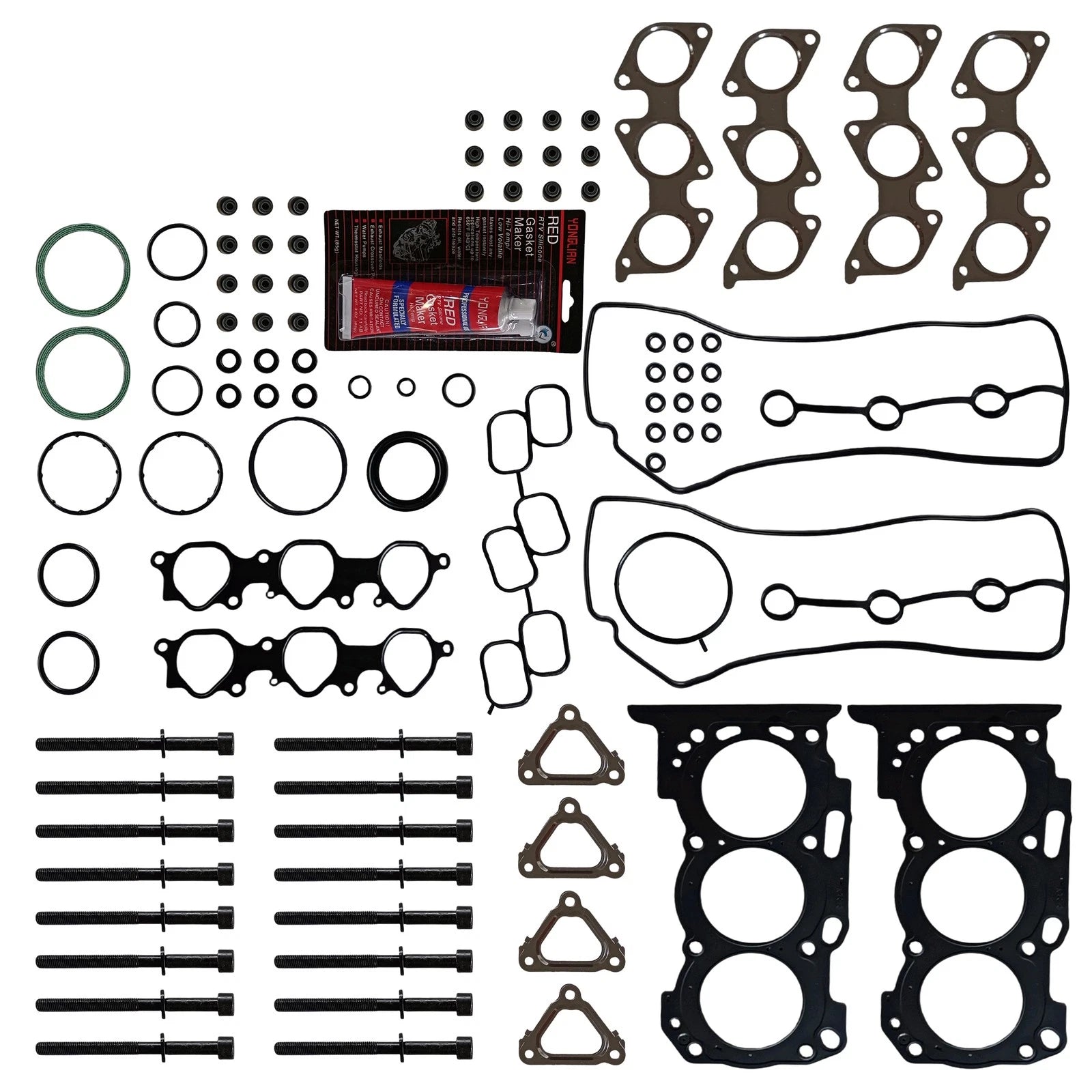 Head Gasket Bolts Set for Toyota 4Runner Tacoma Tundra (2003–2009)