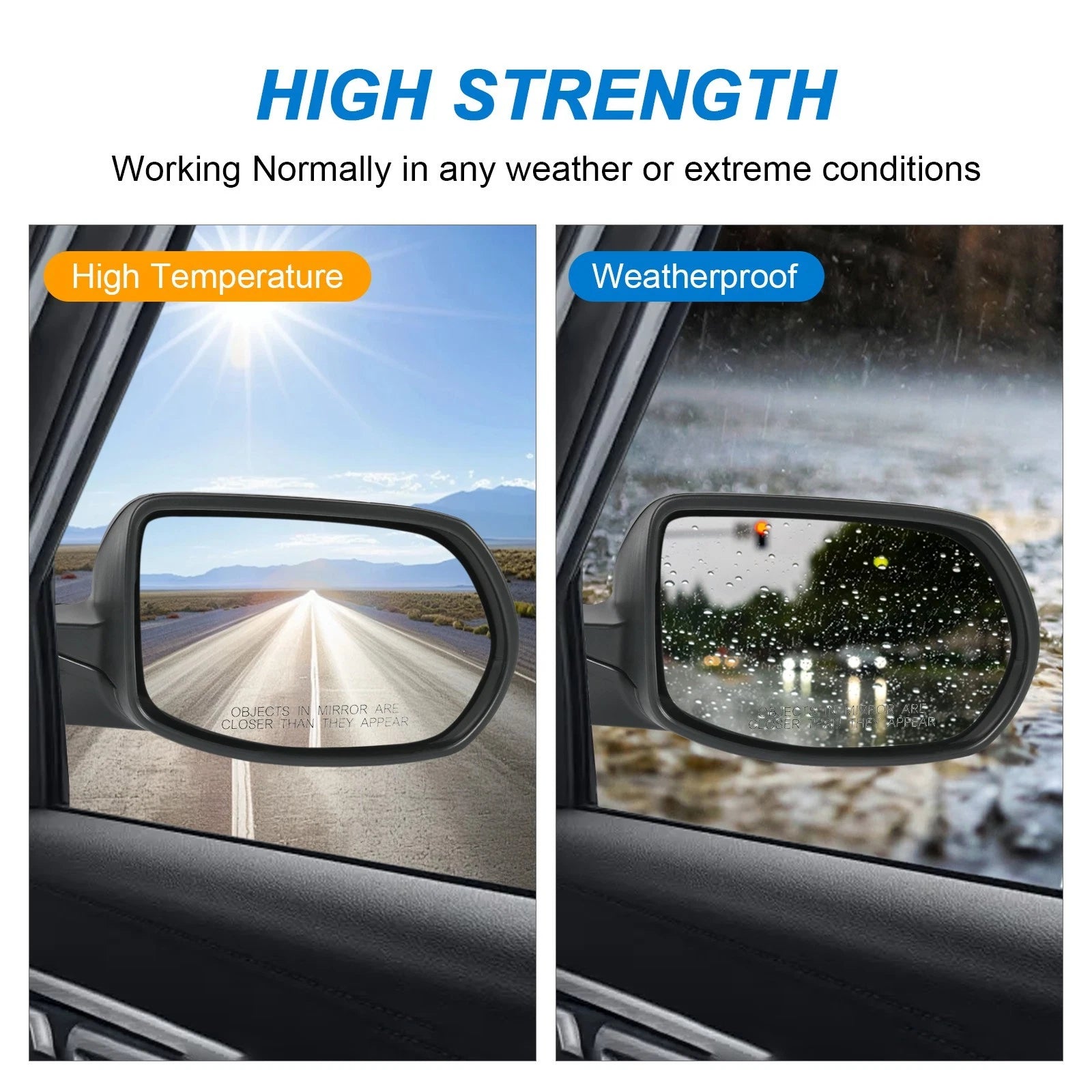 Right Side Mirror for Honda CR-V 2012-2016 (Textured Black)