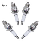 Set of 4 Spark Plugs for Yamaha E6TC BP6HS PW50 PW80 LT50 LT80 50cc-110cc