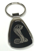 Key Fob Cover for Shelby Cobra Black Chrome Licensed (Ford Mustang GT350)