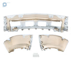 Chrome Split Front Bumper for Chevy Silverado 1500 (2014-2015)