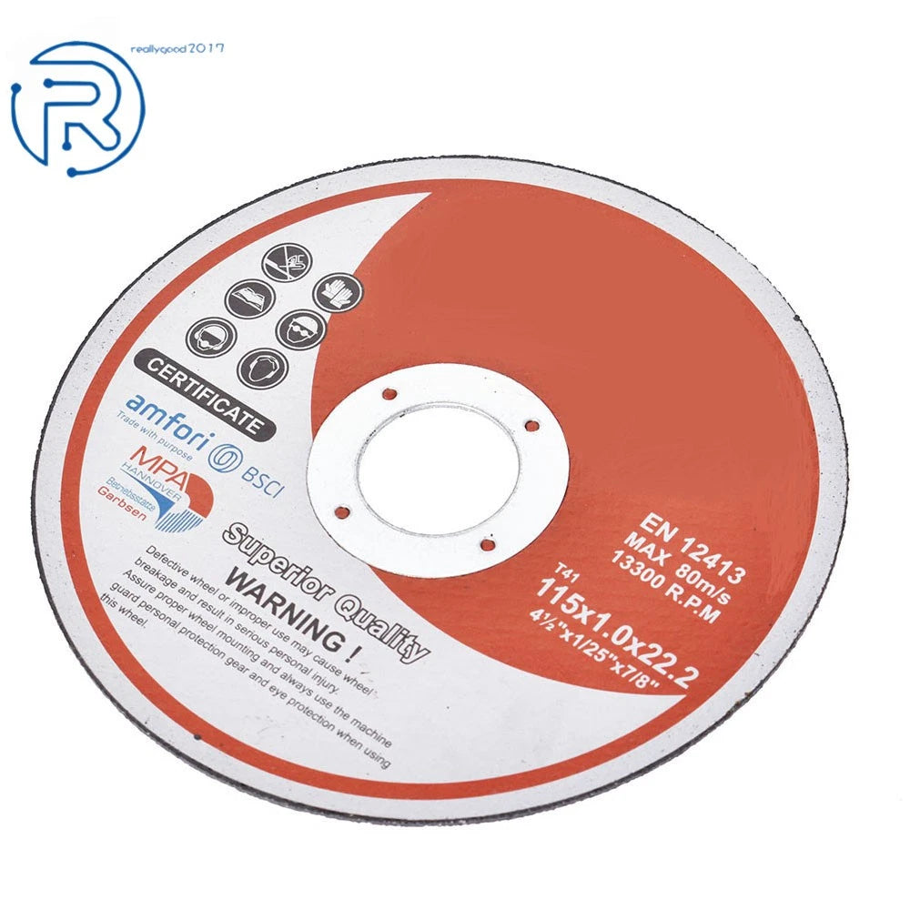 50 Pack Cut-off Wheels for Metal Stainless Steel (4-1/2"×.040"×7/8")