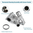 Aluminum Thermostat Housing Assembly for Ford Explorer (1991–2001) No. 4L5E8A586AB