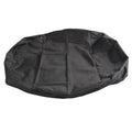 Weatherproof Black Bucket Dust Cover 65CM for Universal Use (420D Oxford)