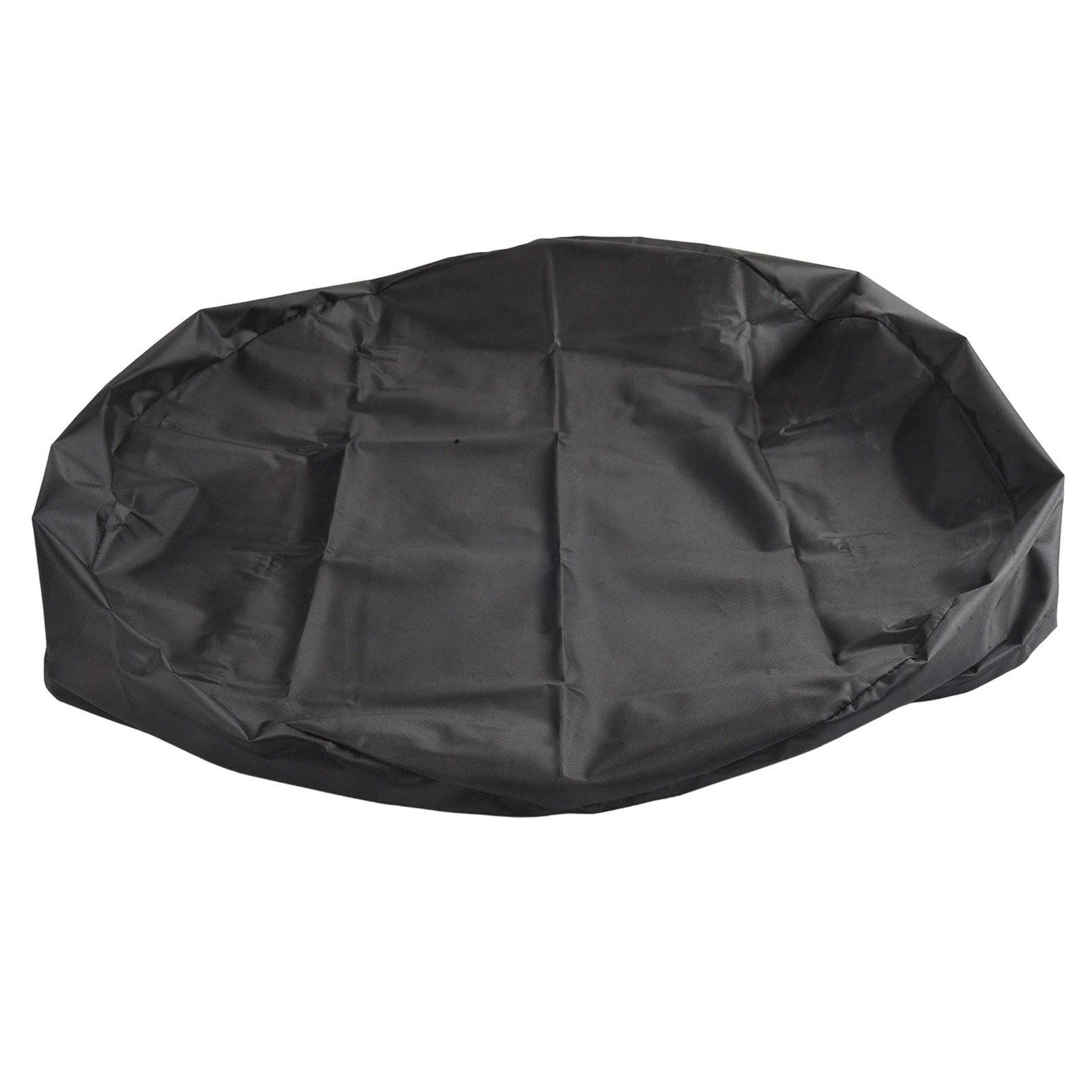 Weatherproof Black Bucket Dust Cover 65CM for Universal Use (420D Oxford)