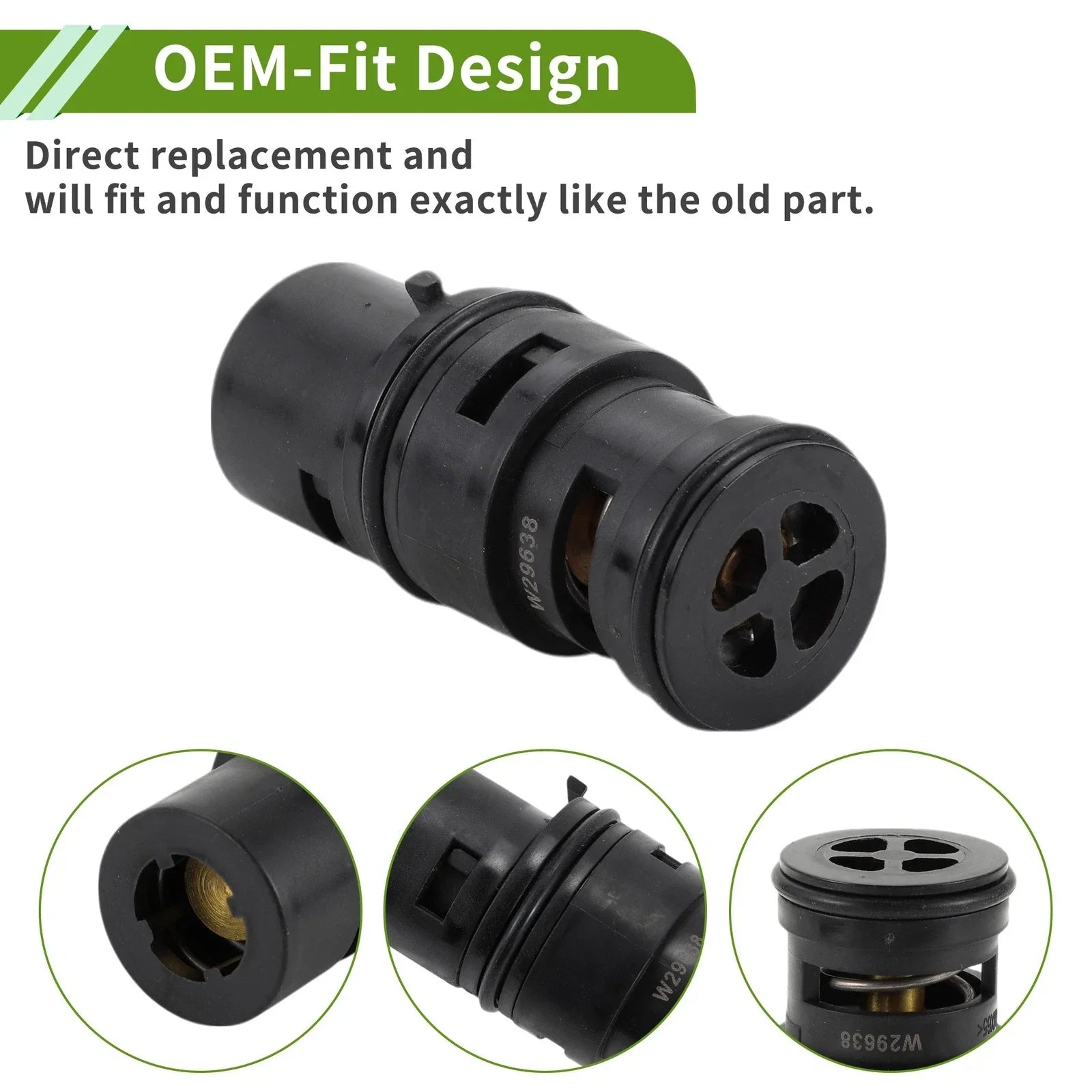 Engine Coolant Thermostat Housing Assembly 3.0L for BMW X3 E83 (2007-2010)