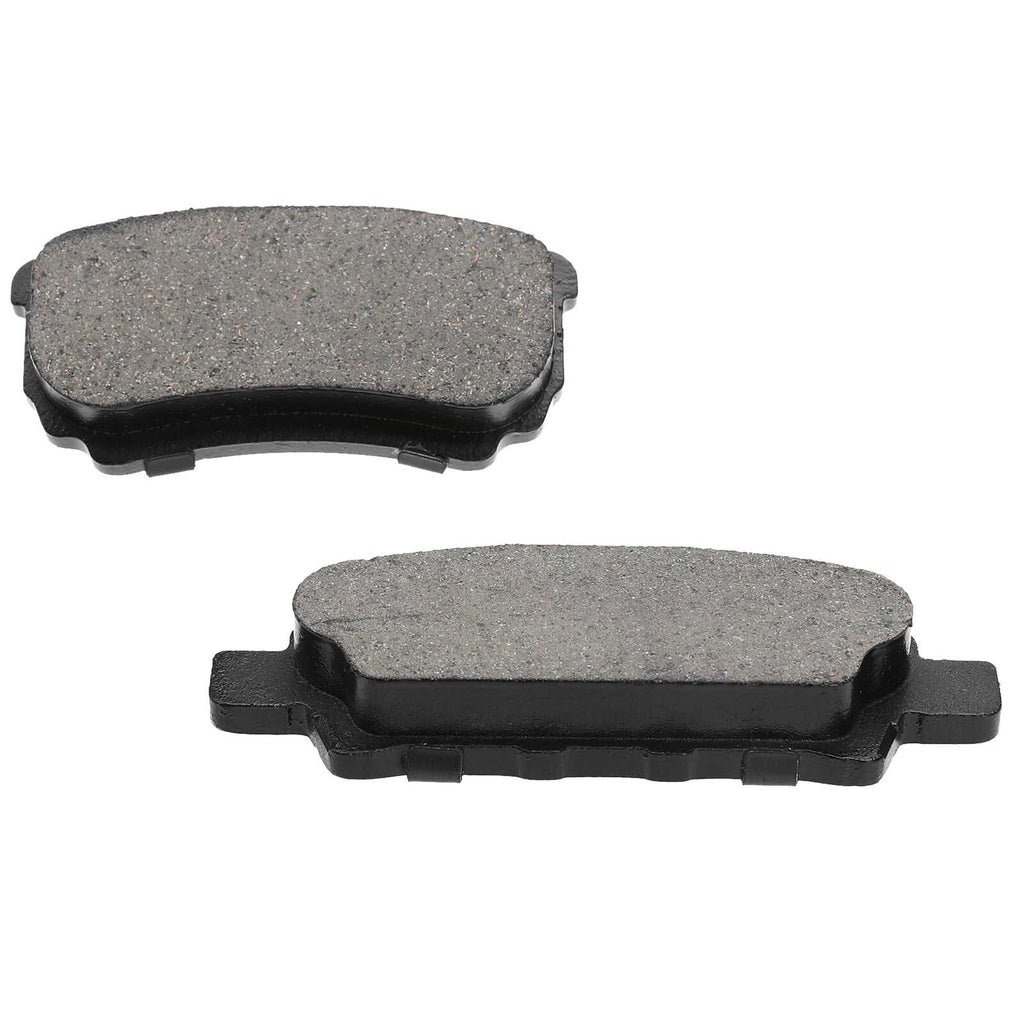 Rear Disc Brake Rotors & Ceramic Pads for Jeep Compass (2007-2017)