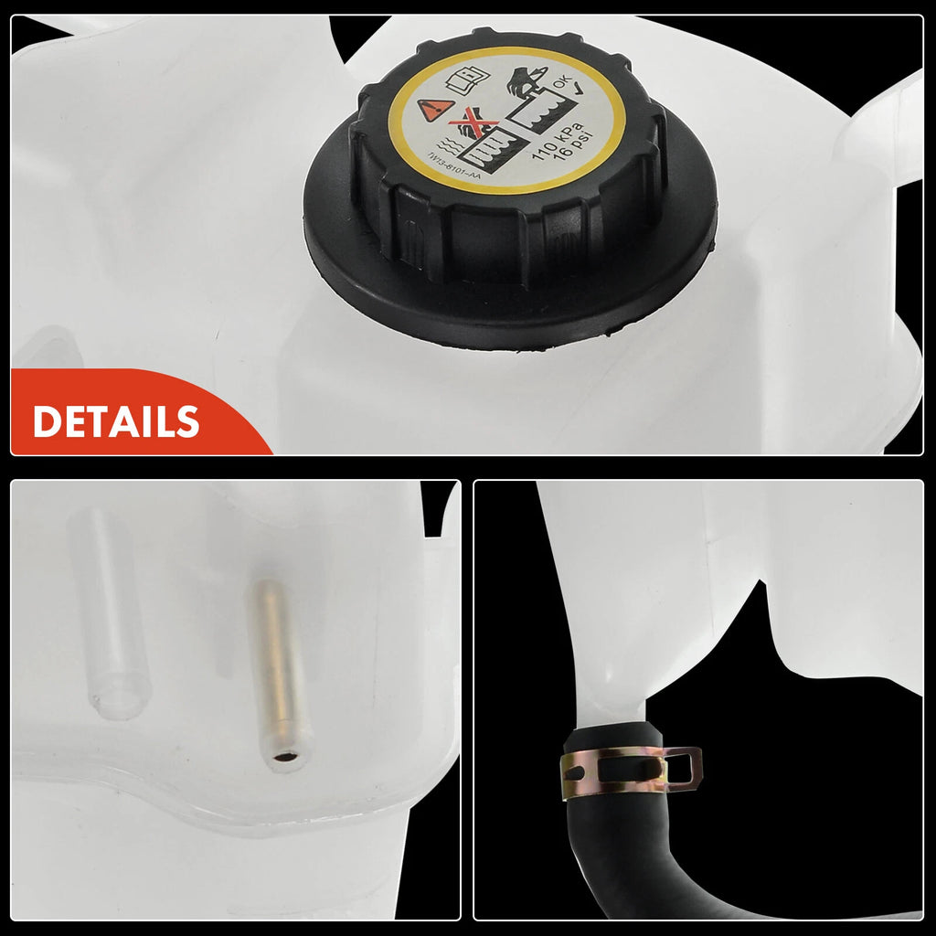Coolant Expansion Tank w/ Cap for Ford Thunderbird (2002-2005)