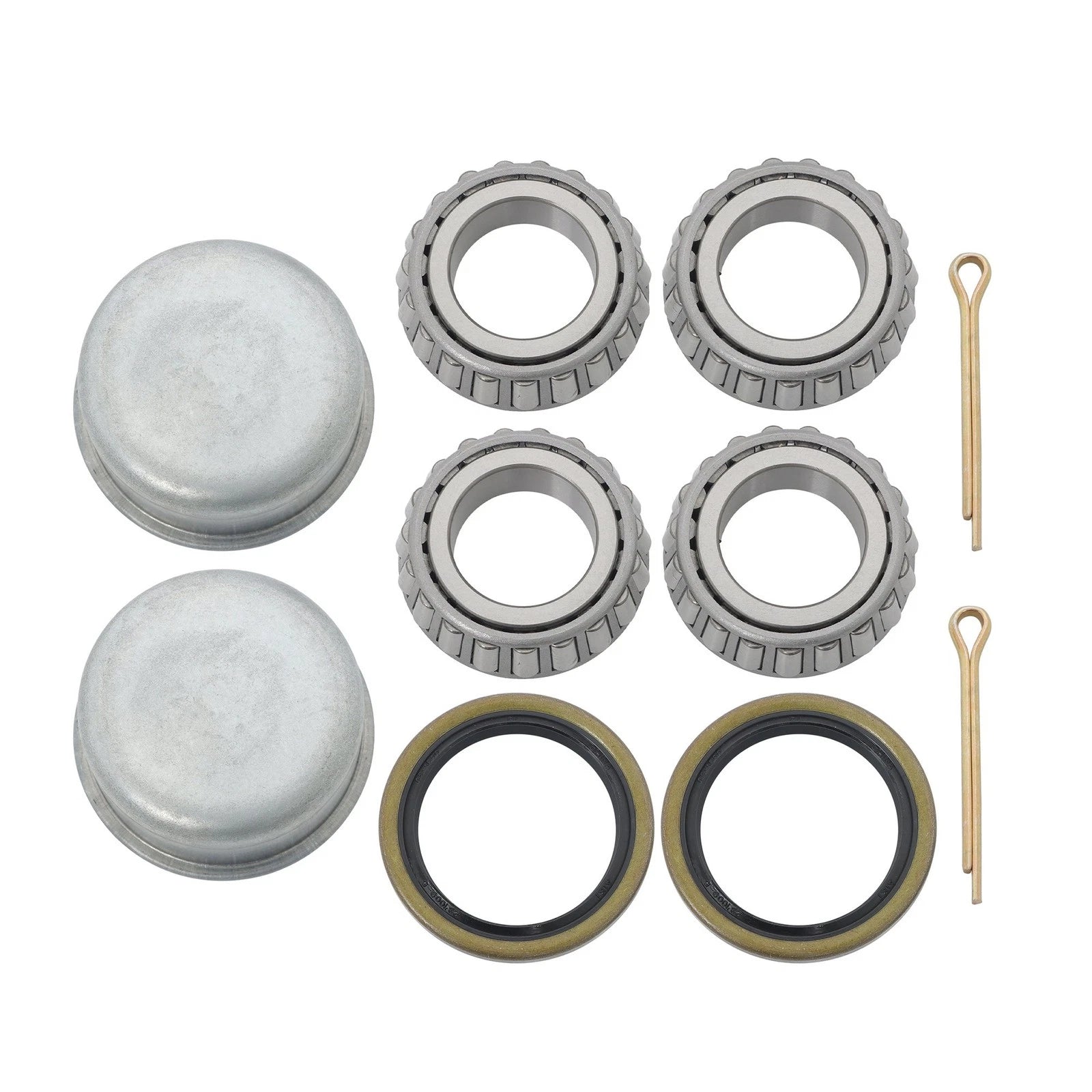 Set of 4 Trailer Hubs for 2000 lbs Spindle (4 on 4)