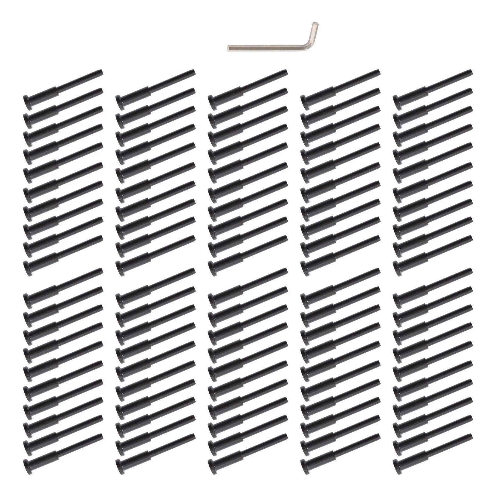 100Pcs 1/8" T316 Stainless Steel Cable Rail Set for