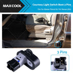 Front Door Courtesy Light Switch 3 Pins for Nissan Patrol Y61 (1997–2023)