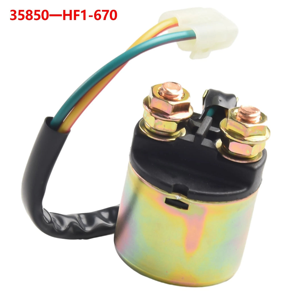 Motorcycle Starter Solenoid Relay for Honda TRX90 TRX200 TRX300 TRX400 (1990–2006)