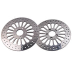 2Pcs 11.8" Front Brake Rotor Disc for Harley-Davidson Dyna (2007–2017)
