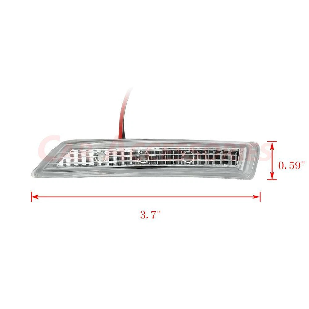 2X LED Mirror Turn Signal Lights for Chrysler Town & Country (2008–2016)
