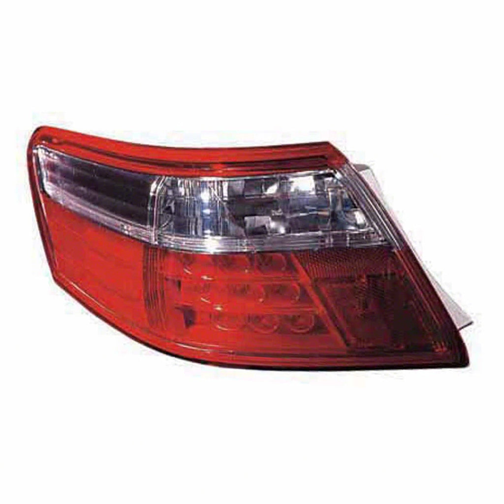 Driver Side Outer LED Tail Light Lens Housing for 2007-2009 Toyota Camry Hybrid