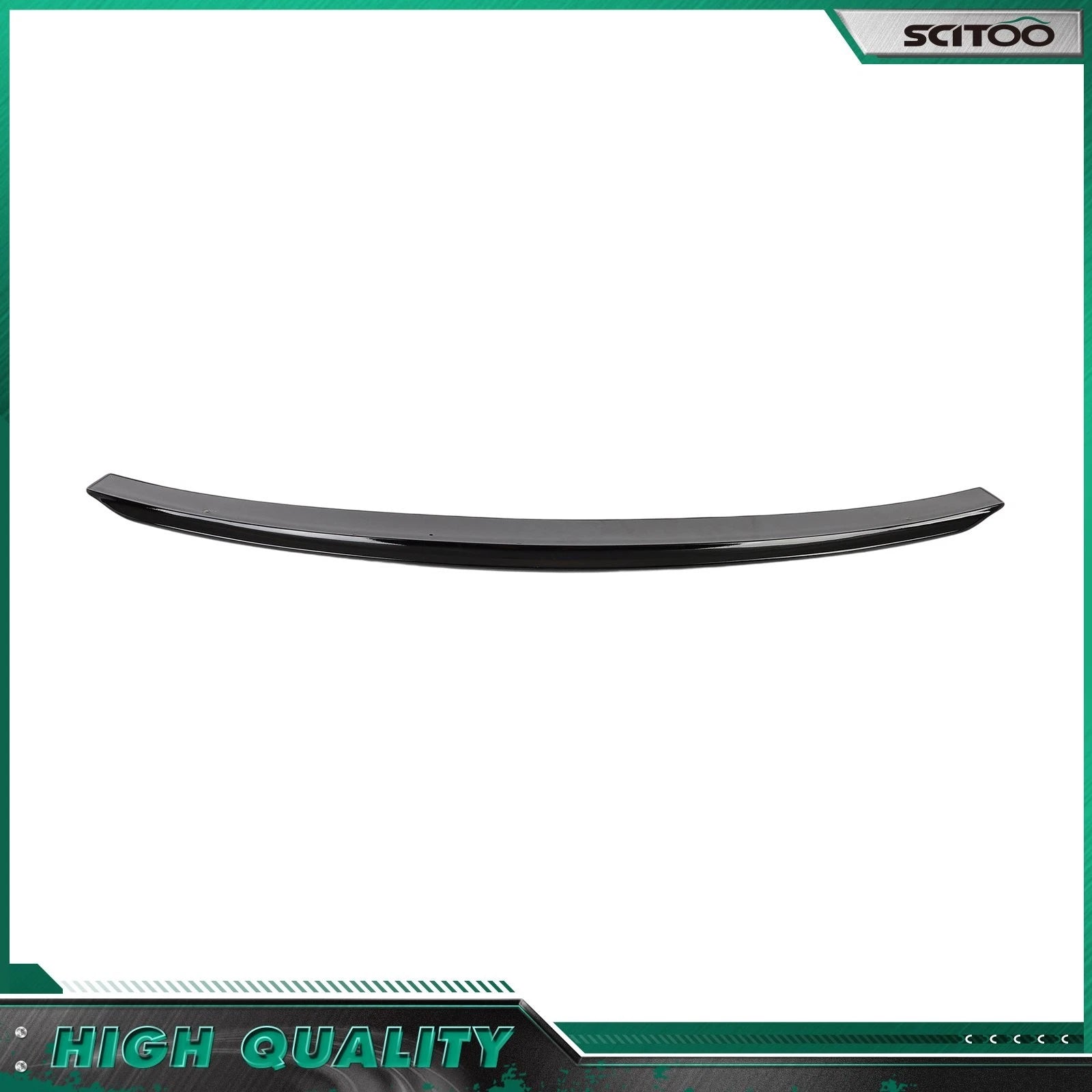 Roof Spoiler for Nissan Sentra (2013–2019) Painted Black ABS