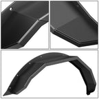 Front HD Plate Offroad Fender Flare for Ford Bronco 4Dr (2021–2024)