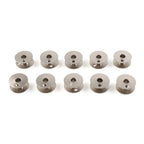 Set of 10 Steel Bobbins for Singer 111G 111W 112W 211G 211U 211W 212W
