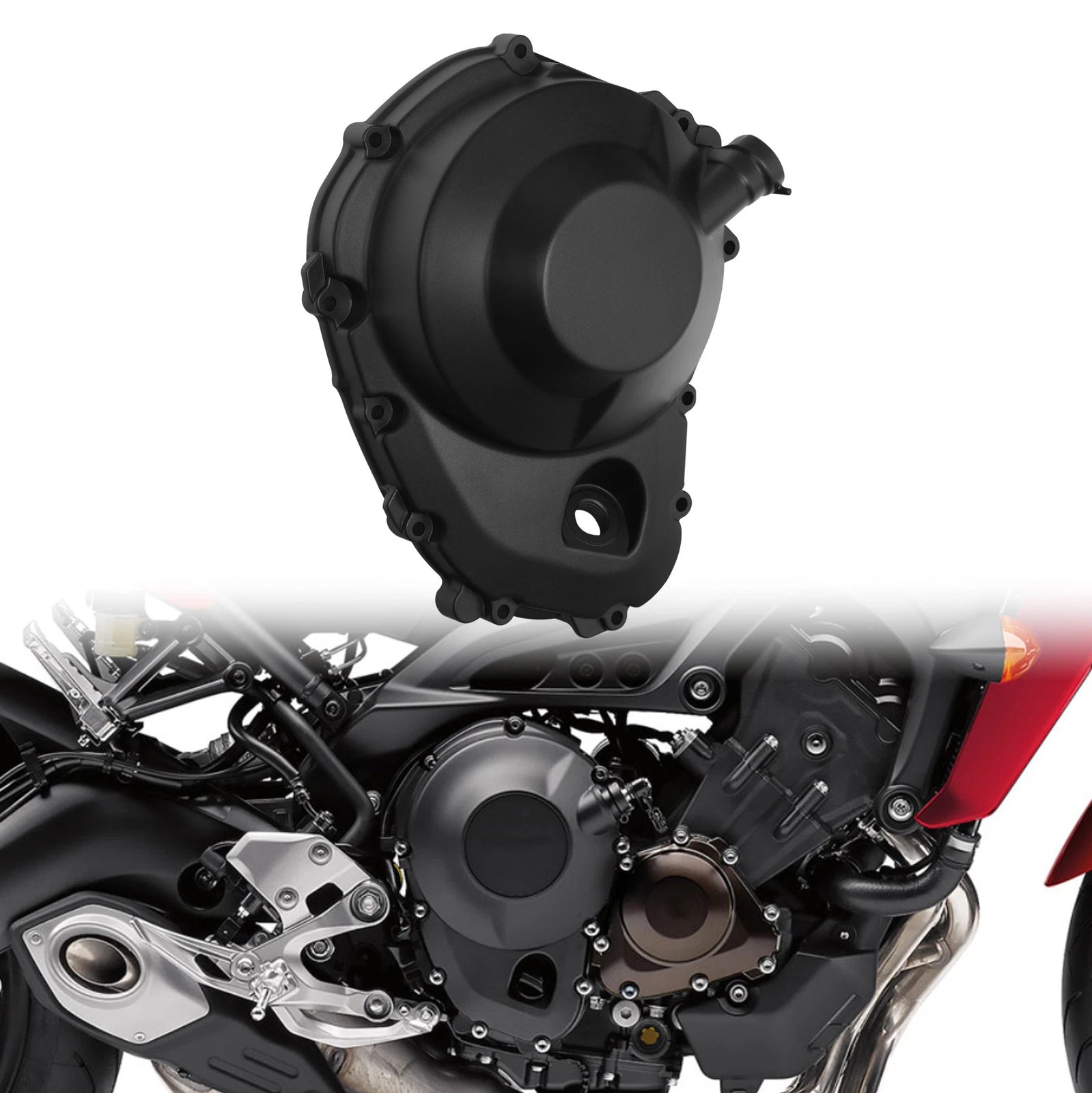 Engine Stator Crankcase Cover for Yamaha FZ09 (2014–2017), FJ09 (2015–2017), XSR900 (2016–2021)
