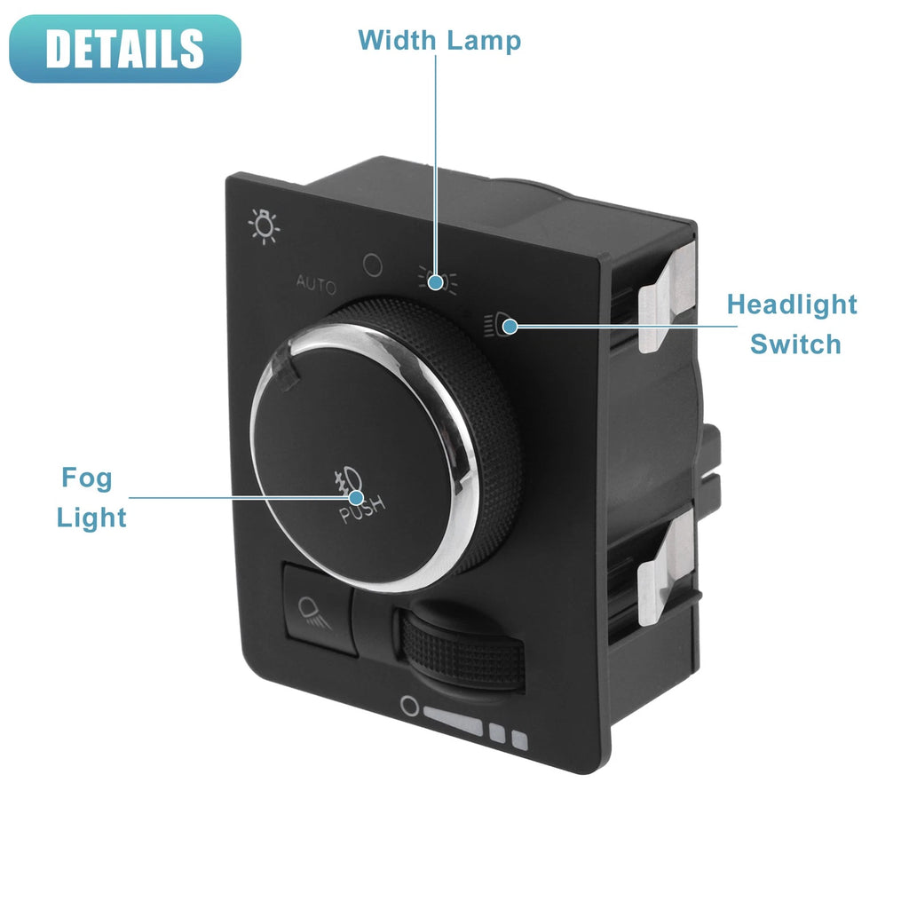 Headlight Switch for Ram (68146507AA, 68189154AA)