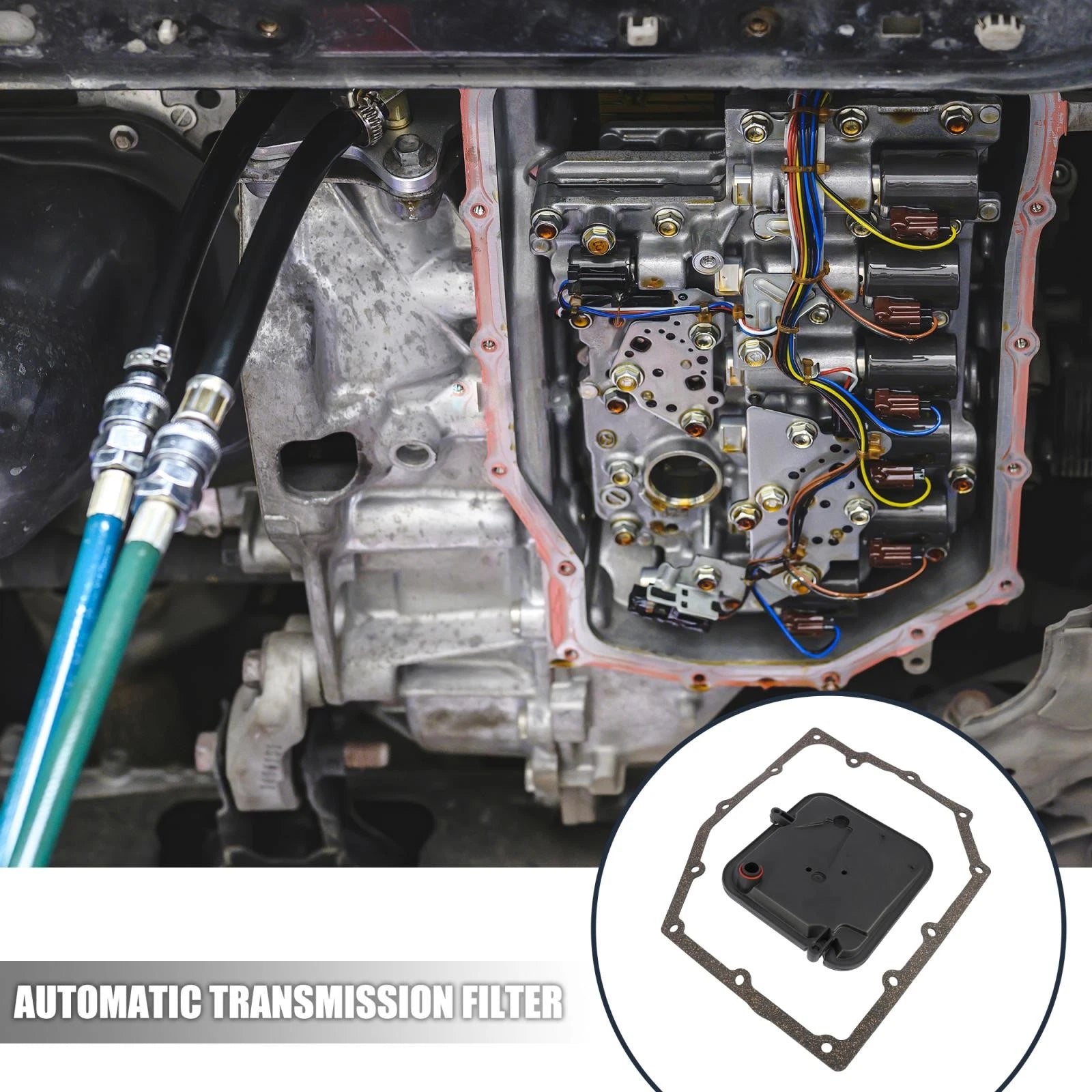 Automatic Transmission Filter Oil Pan Gasket Kit for Dodge Durango (2004–2009) 68059549AA
