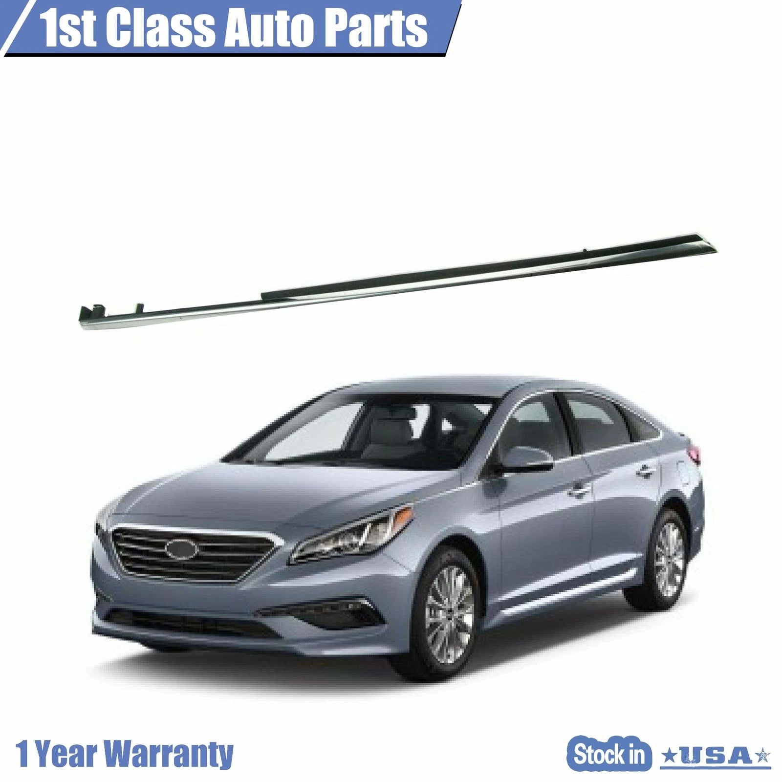 Chrome Fender Garnish Right Side for Hyundai Sonata (2011–2015)