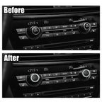 HVAC Air Conditioner Control Switch Knob for BMW 5 Series X5