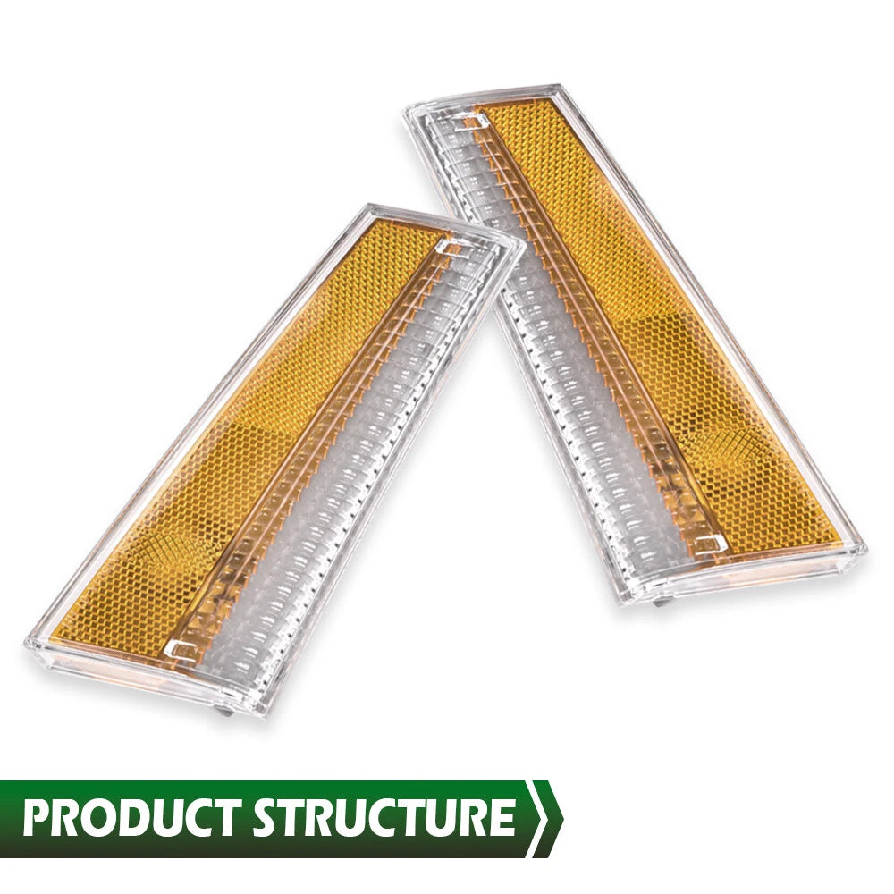 Front Side Marker Turn Light Lens for Malibu El Camino Caballero (1978–1979)