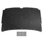 Low Profile Black Hood Insulation Liner w/ Clips for Dodge Ram (1981–1993)