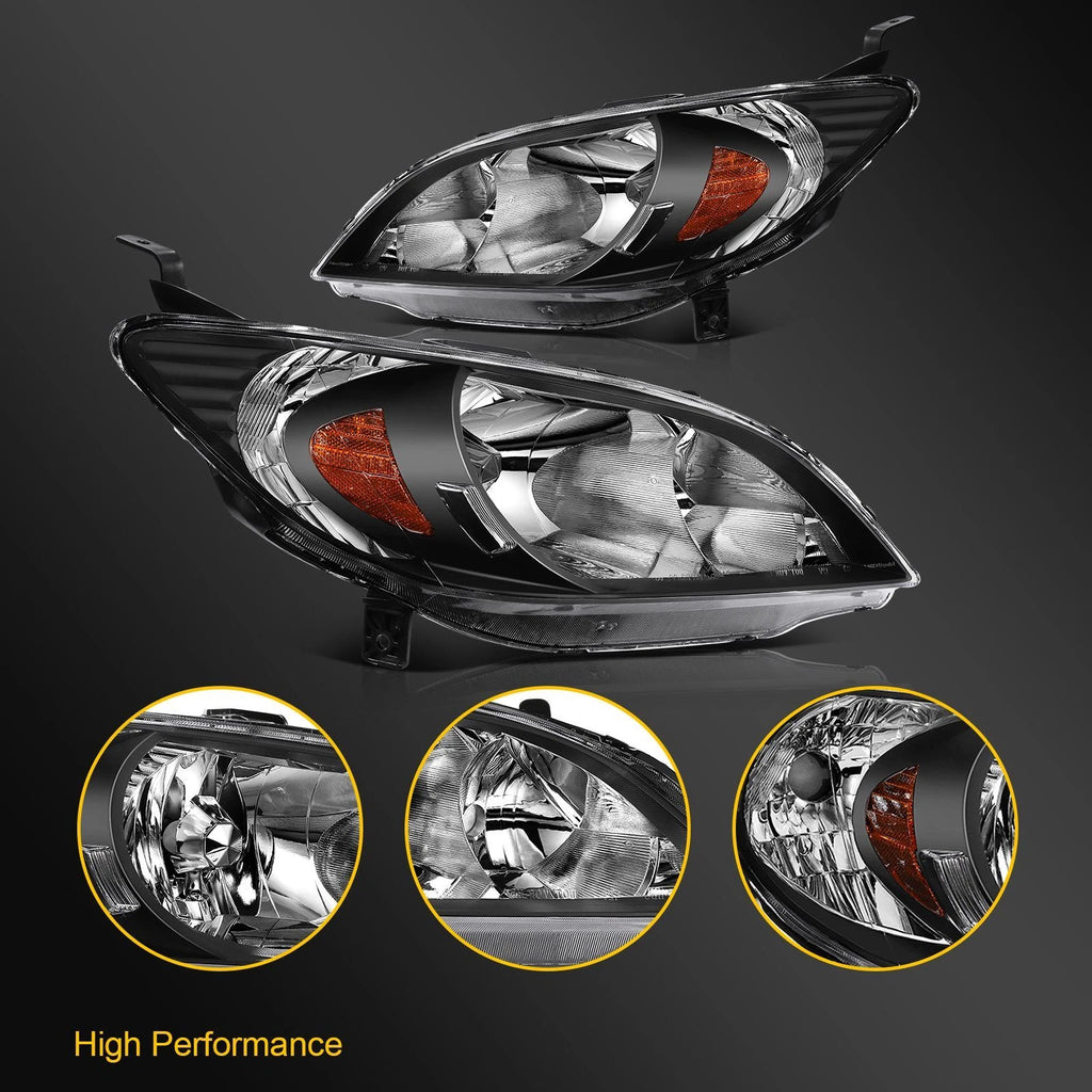 Clear Headlight Assembly for Honda Civic (2004–2005)