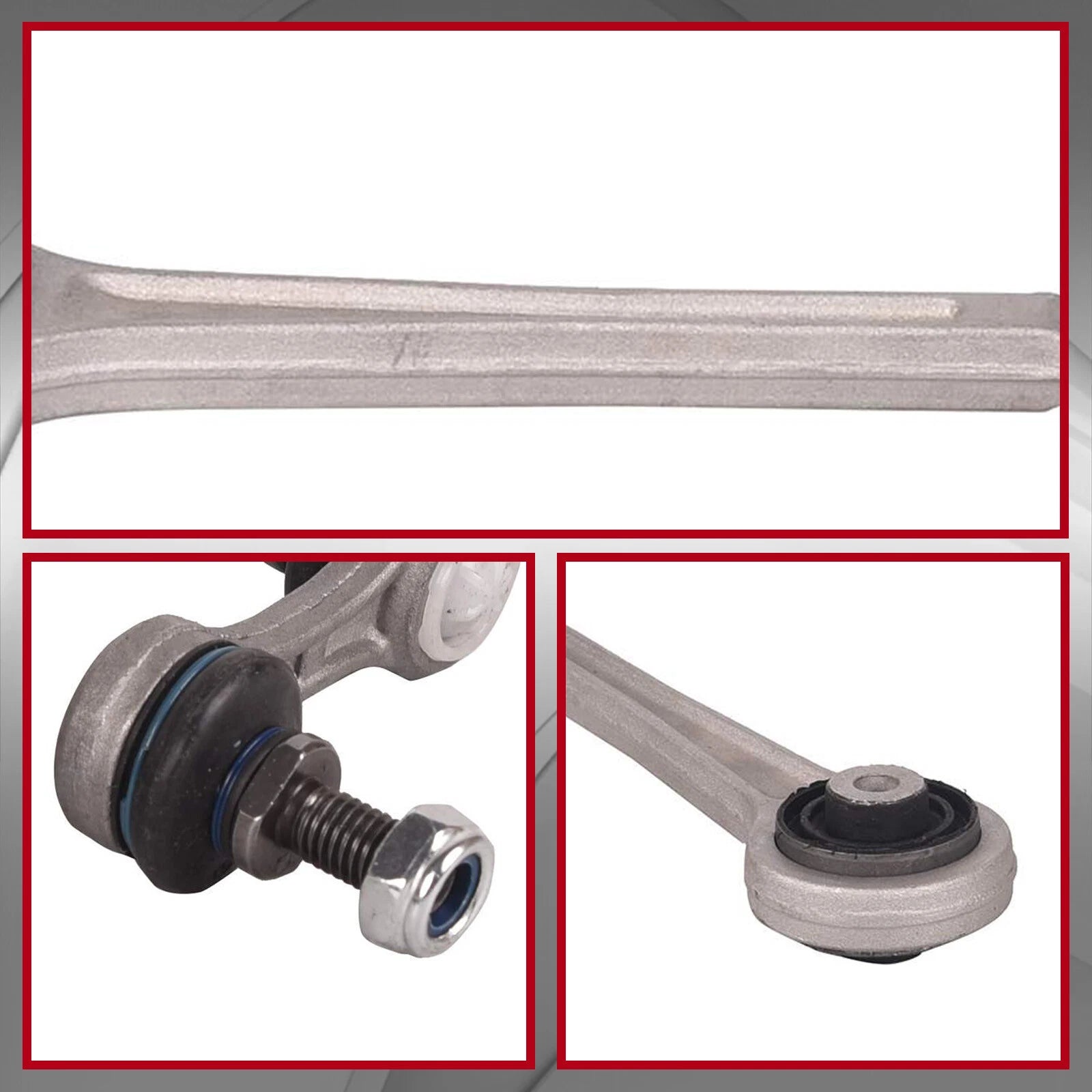 Set of 8 Rear Control Arm Ball Joint Strut Bar Tie Rod Kit for BMW E39 (1997–2003)