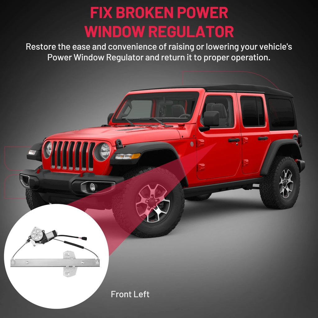Window Regulator with Motor for Ford Expedition 1997–2002, Navigator 1998–2002