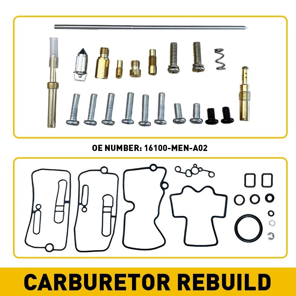Carburetor Rebuild Kit for Honda CRF250X CRF250R CRF450R (2004–2017)