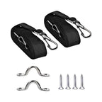 Adjustable Nylon Straps with Snap Hook for Boat Awning (2 Pack)
