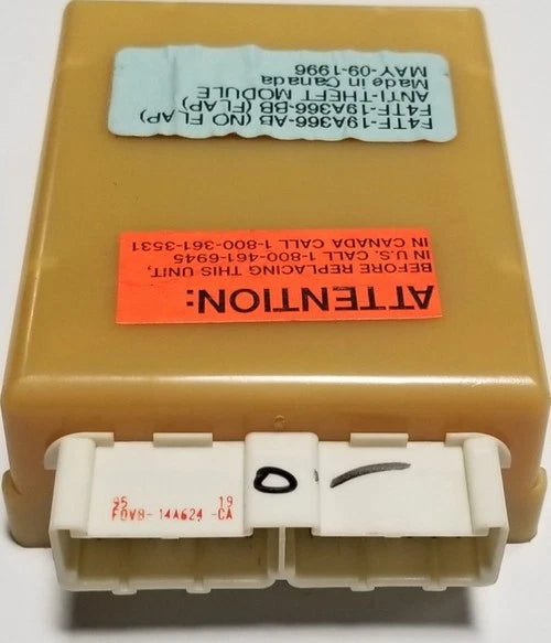 Anti-Theft Module for Ford Thunderbird Cougar Mark VIII Mustang (1993–1997)