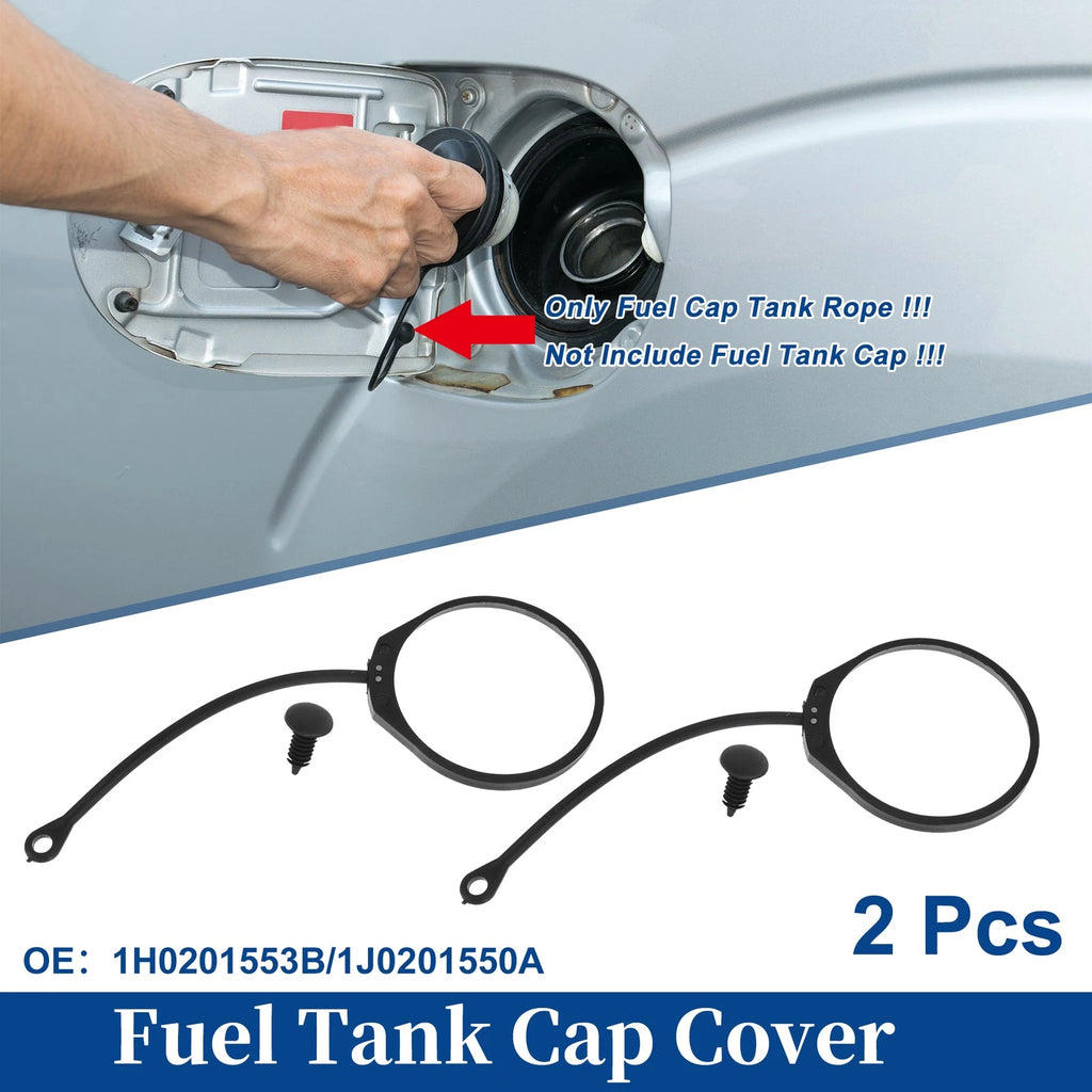 2Pcs Fuel Tank Cap Tether O Ring for Audi 90 (No. 1H0201553B)