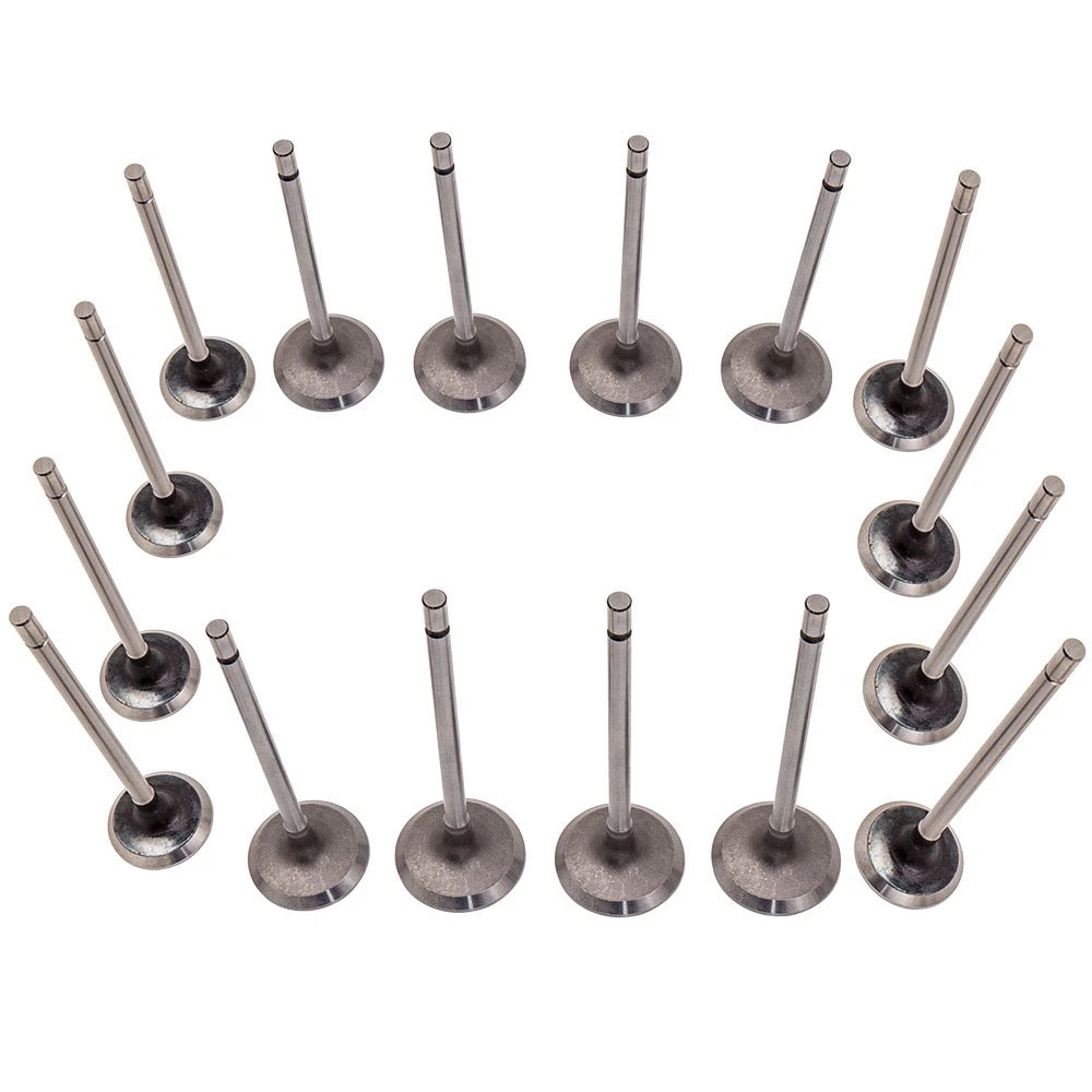 16X Engine Intake Exhaust Valves for Renault Megane MK II (2003–2010) 7701473355