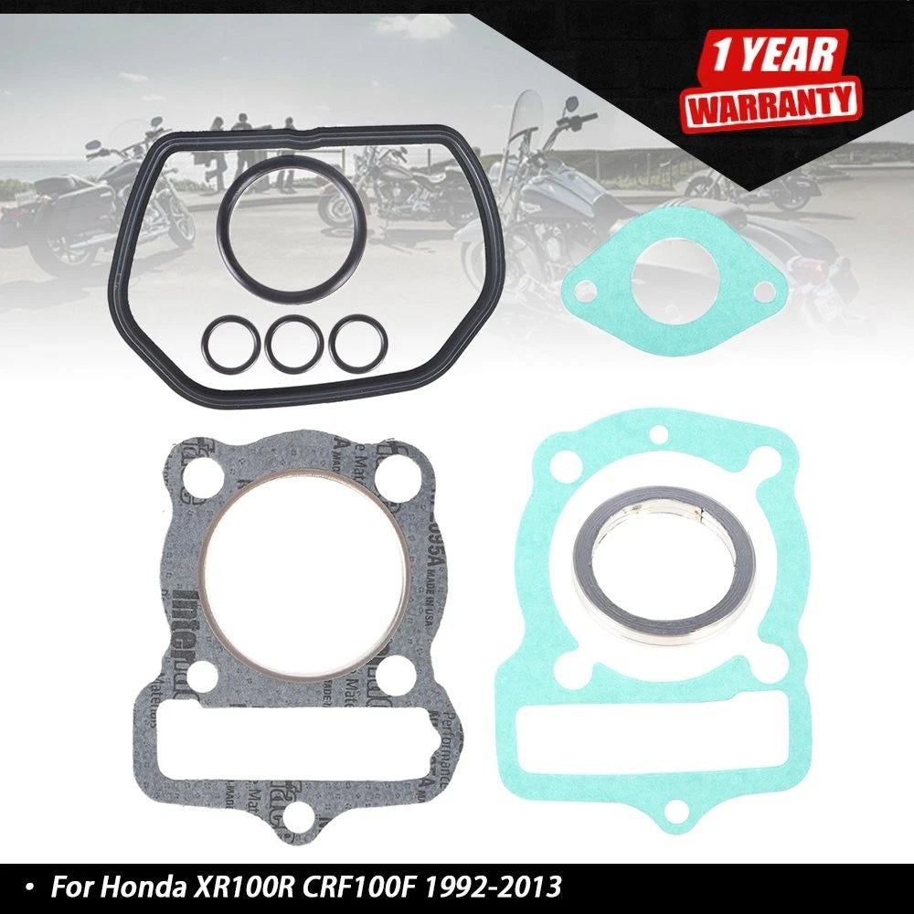 Top End Gasket Kit for Honda XR100R CRF100F (1992â2013)
