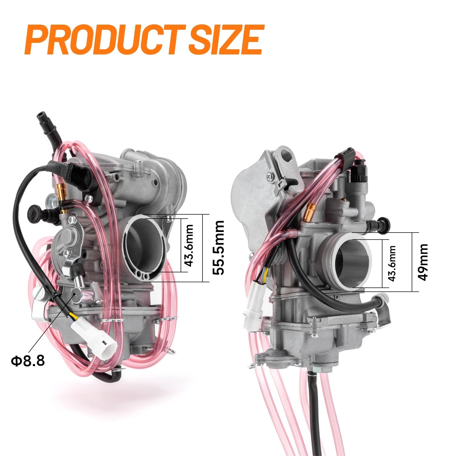 Carburetor with Filter for Yamaha YZ450F (2003–2009)