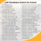 Left Handlebar Switch for Polaris Trail Boss 330, Magnum 330 (2003–2009)