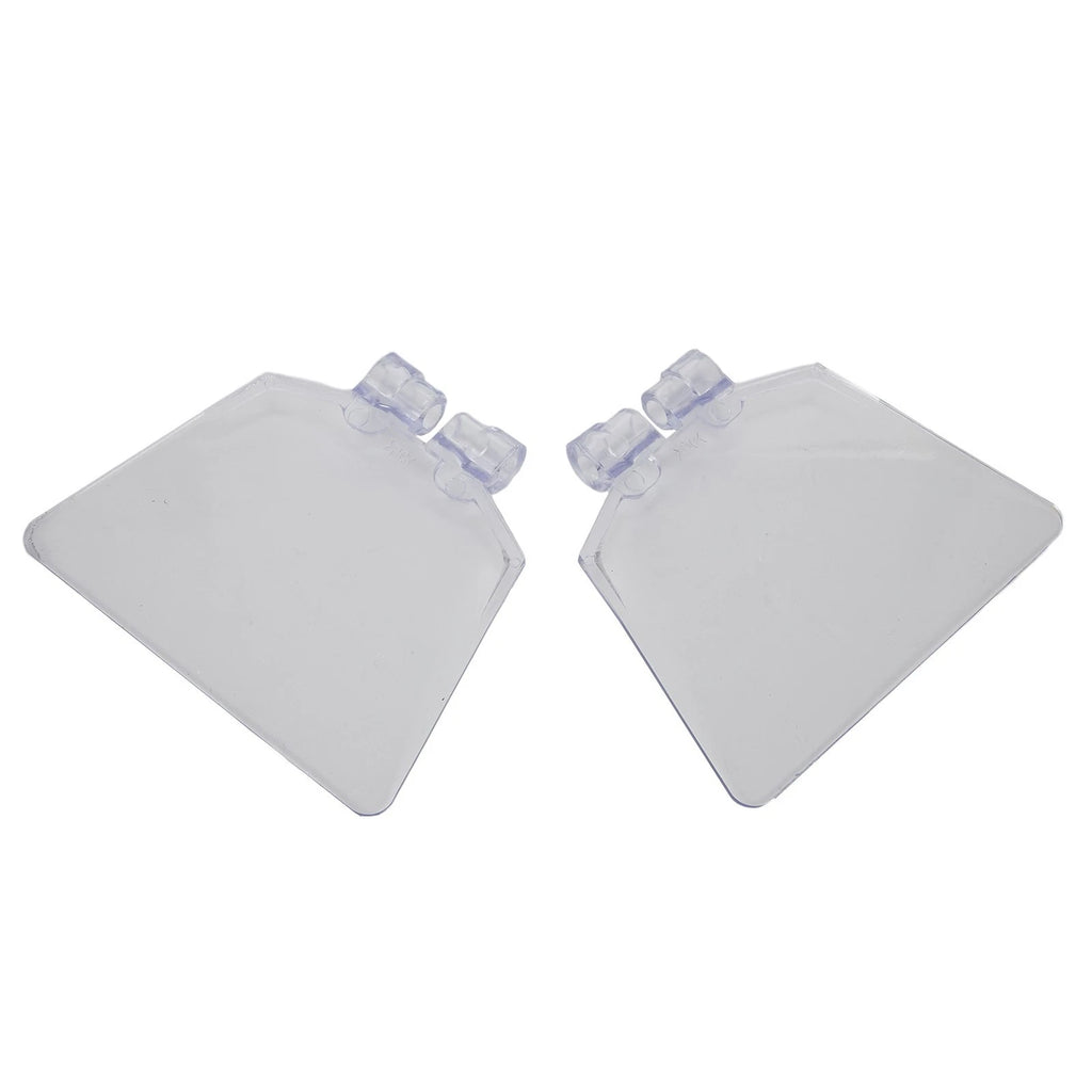 2X Replacement Transparent Eye Protection Shields for Bench Grinder