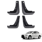 Set of 4 Mud Flaps for Mitsubishi Lancer (2008-2017)